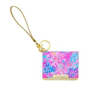 Lilly Pulitzer snap card wallet
